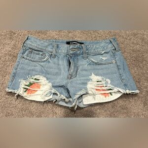 Express Jean Shorts